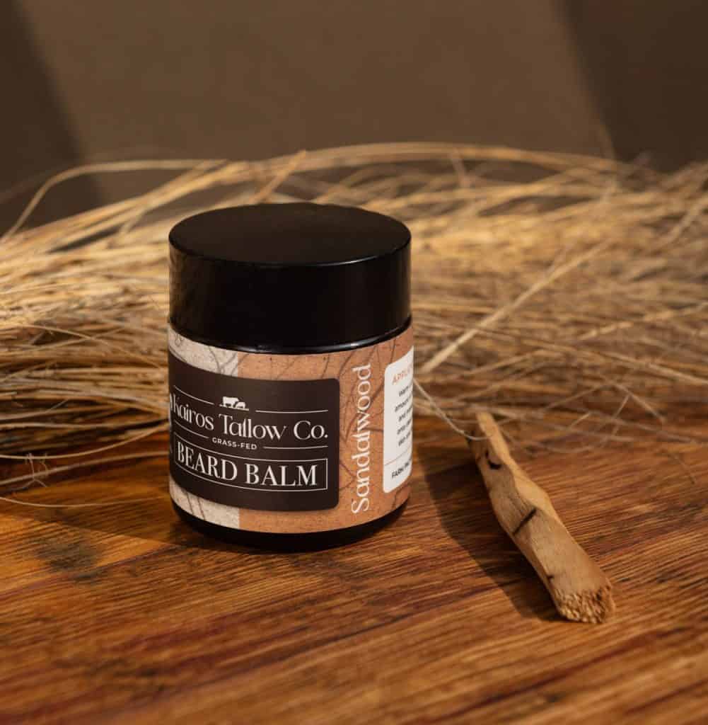 Tallow Beard Balm – Sandalwood