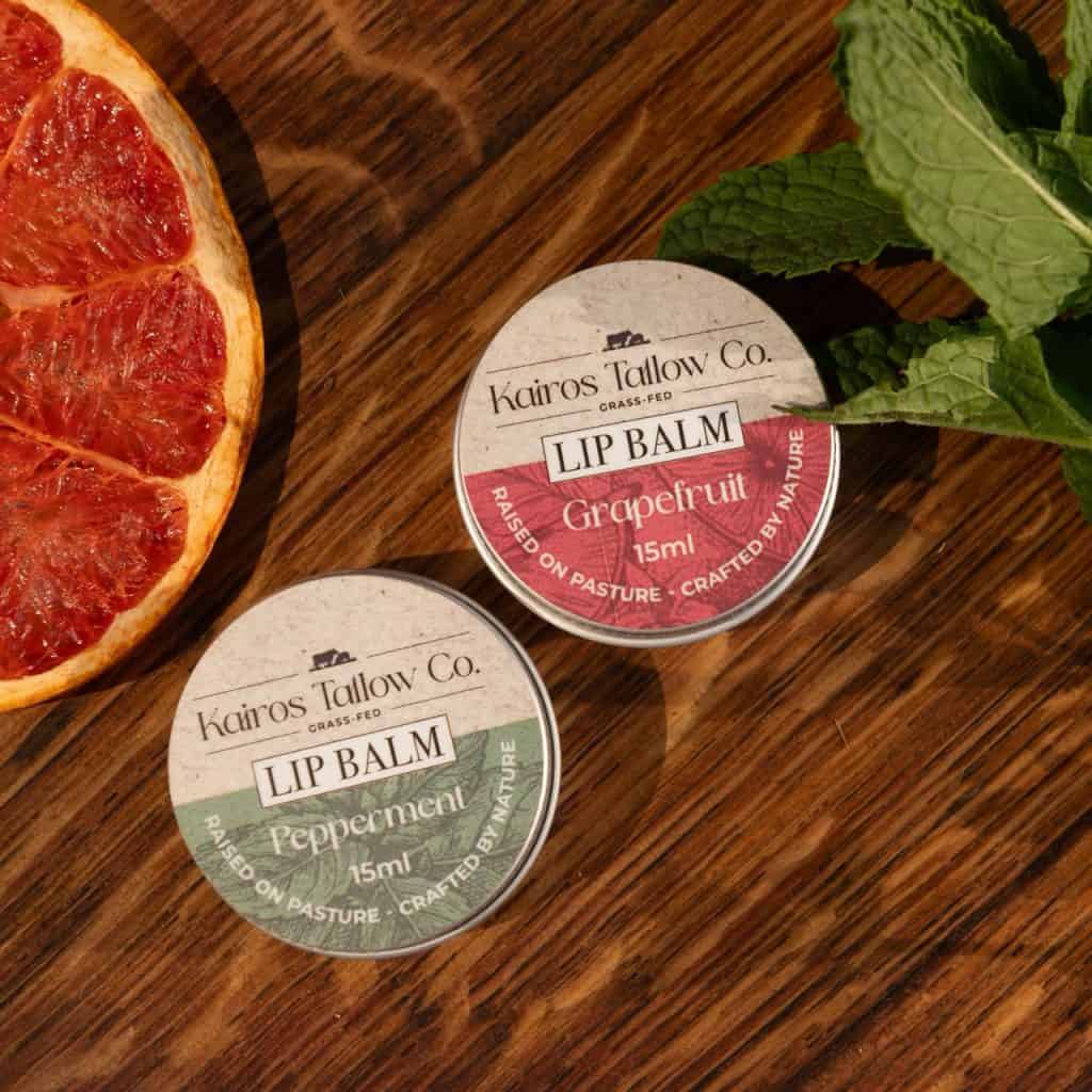 Tallow Lip Balms